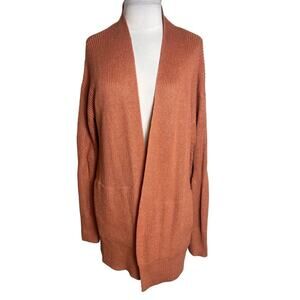 Lululemon Cashlu Sweater Wrap heathered pink Savannah Sz M L